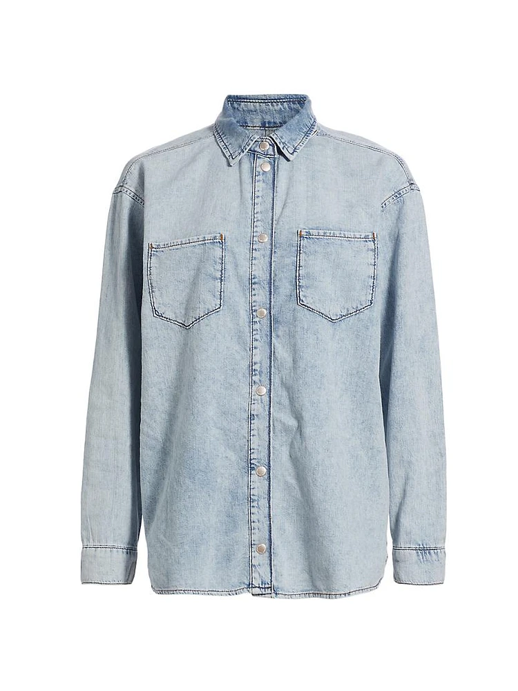 Ms.Charlotte Classic Denim Shirt