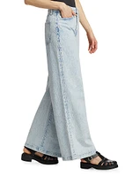 Ms. Fonda High-Rise Wide-Leg Jeans