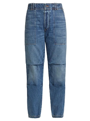 Agni Utility-Style Cargo Jeans