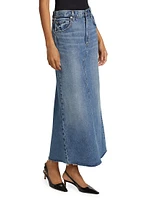 Circolo Denim Maxi Skirt