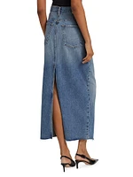 Circolo Denim Maxi Skirt