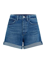 Alex Rolled Denim Shorts