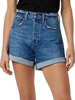 Alex Rolled Denim Shorts