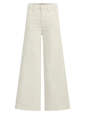 The Avery High-Rise Stretch Wide-Leg Ankle Jeans