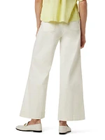 The Avery High-Rise Stretch Wide-Leg Ankle Jeans