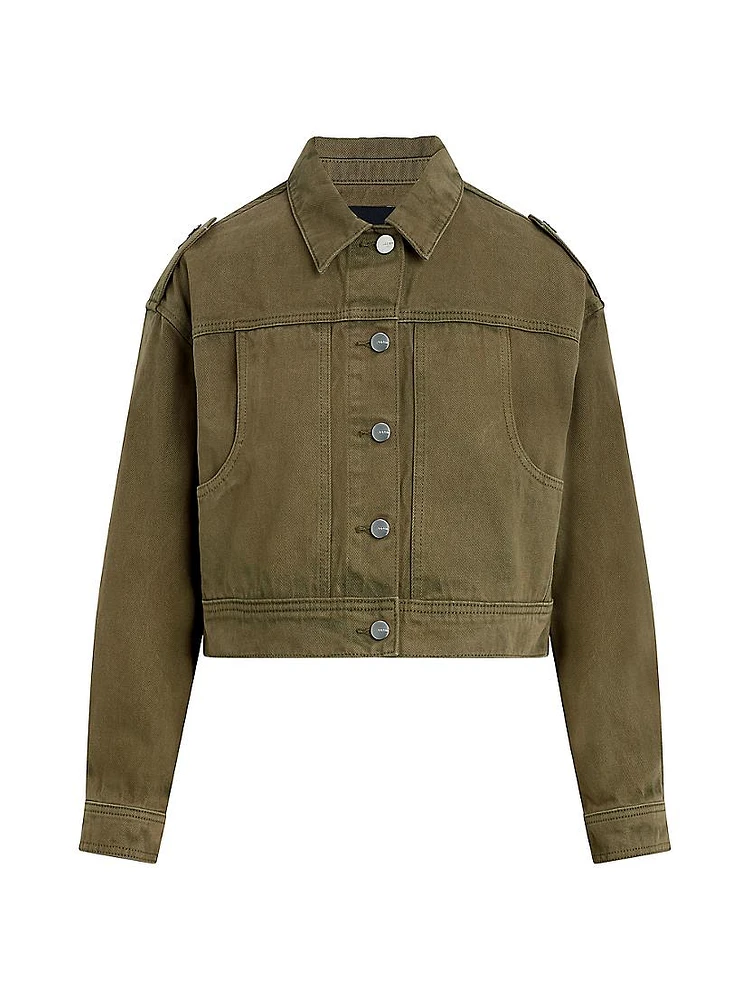 Utility Cotton Boxy Jacket