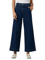 The Avery Wide-Leg Ankle Jeans