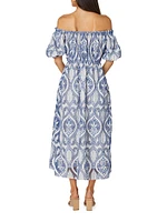 Jude Off-The-Shoulder Midi-Dress