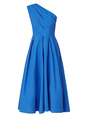 Edina One-Shoulder Midi-Dress