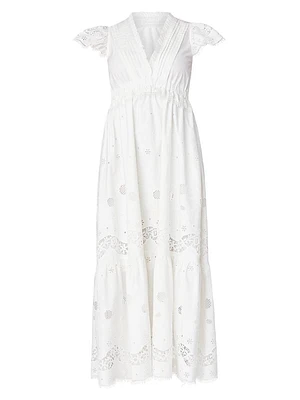 Varah Cotton Eyelet Dress