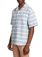 Kesh Striped Camp Shirt