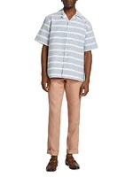 Kesh Striped Camp Shirt