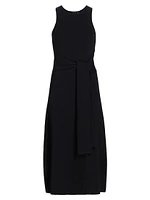 Jolene Tie-Front Midi-Dress