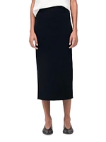 Compact Knit Convertible Tube Midi-Dress