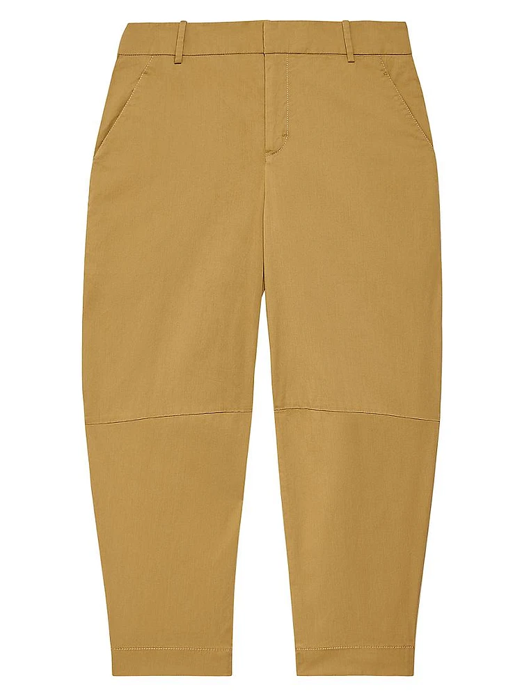 Curved Chino Pants