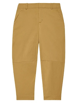 Curved Chino Pants