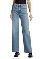 Le Jane High-Rise Stretch Wide-Leg Jeans