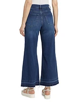 Le Palazzo Wide-Leg Crop Jeans