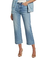 Le JaneHigh-Rise Straight Crop Jeans