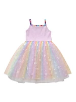 Baby Girl's, Little Girl's & Girl's Shine Smile Lace Tutu Dress