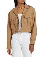 Cropped Utility Jacket