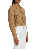 Cropped Utility Jacket