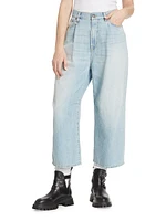 Crop Wide-Leg Jeans