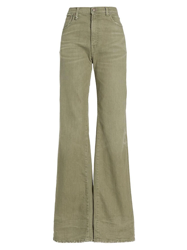 Jane High-Rise Flared Jeans