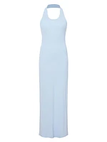 Meryl Halter Column Gown