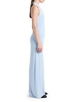 Meryl Halter Column Gown