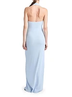 Meryl Halter Column Gown