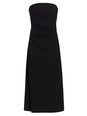 Shira Strapless Midi-Dress