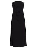 Shira Strapless Midi-Dress