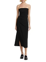 Shira Strapless Midi-Dress