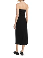 Shira Strapless Midi-Dress