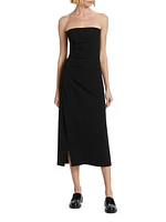 Shira Strapless Midi-Dress