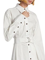 Viola Belted Shirtdress