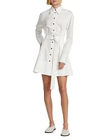 Viola Belted Shirtdress