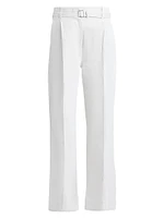 Dana Belted Wide-Leg Pants