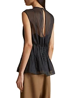 Westin Seamed Organza Top