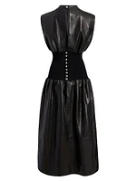 Uni Leather Corset Dress