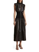 Uni Leather Corset Dress