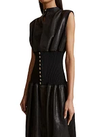 Uni Leather Corset Dress