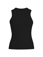 Manu Ribbed Cotton-Blend Tank