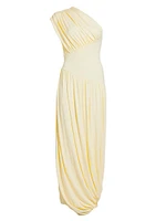 Ugbad Draped Jersey Maxi Dress