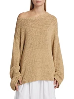 Juin Oversized Cotton-Blend Sweater