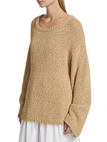 Juin Oversized Cotton-Blend Sweater