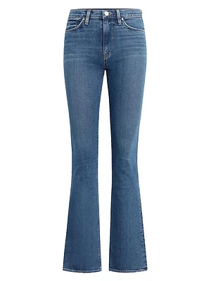 Barbara High-Rise Boot-Cut Jeans