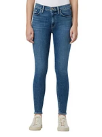 Barbara High-Rise Super Skinny Ankle Jeans