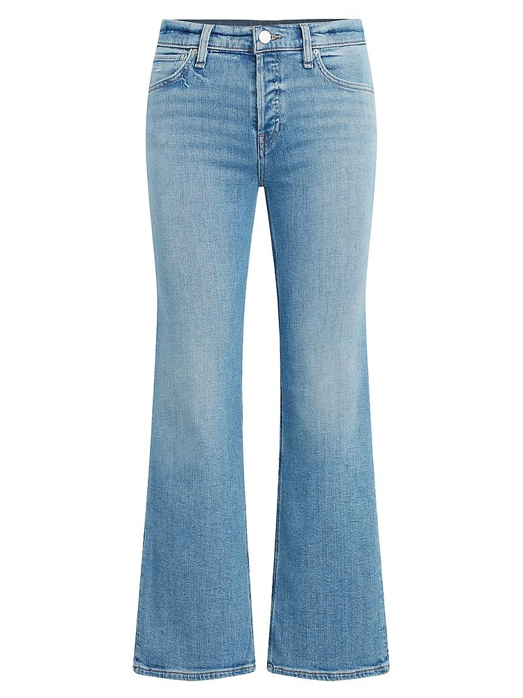 Rosie High-Rise Wide-Leg Ankle Jeans